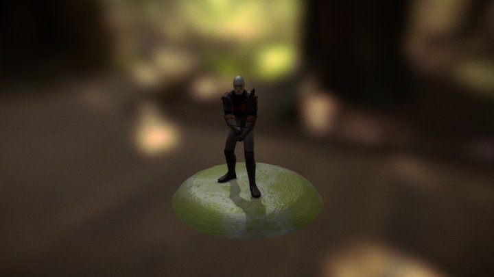 Geralt 3D Model