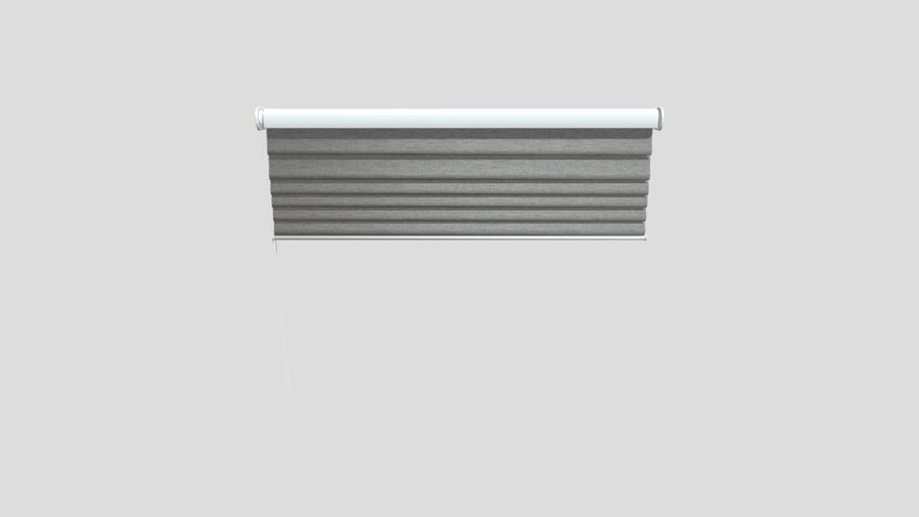 Roman Blinds Quarter Grey