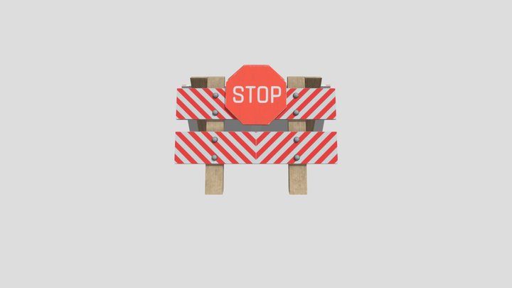Barrier 3D Model