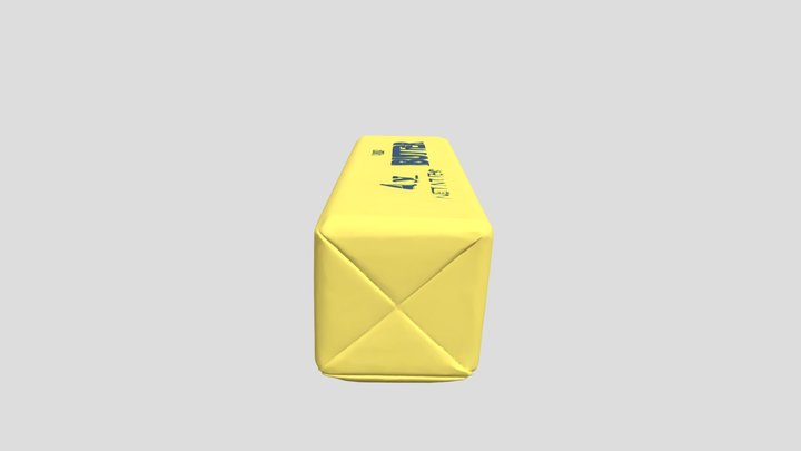 Butter Asmr Modelo Download 3D Model