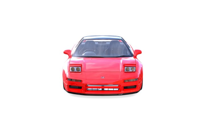 1997 Honda NSX-R 3D Model