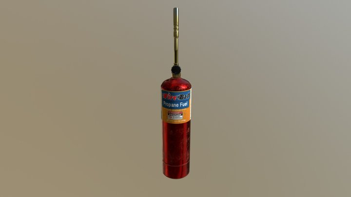 Propane Torch 3D Model