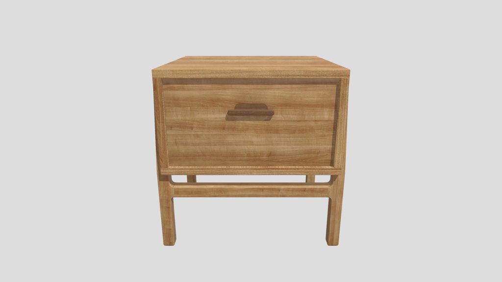 Asta Bedside Table 45x43x48