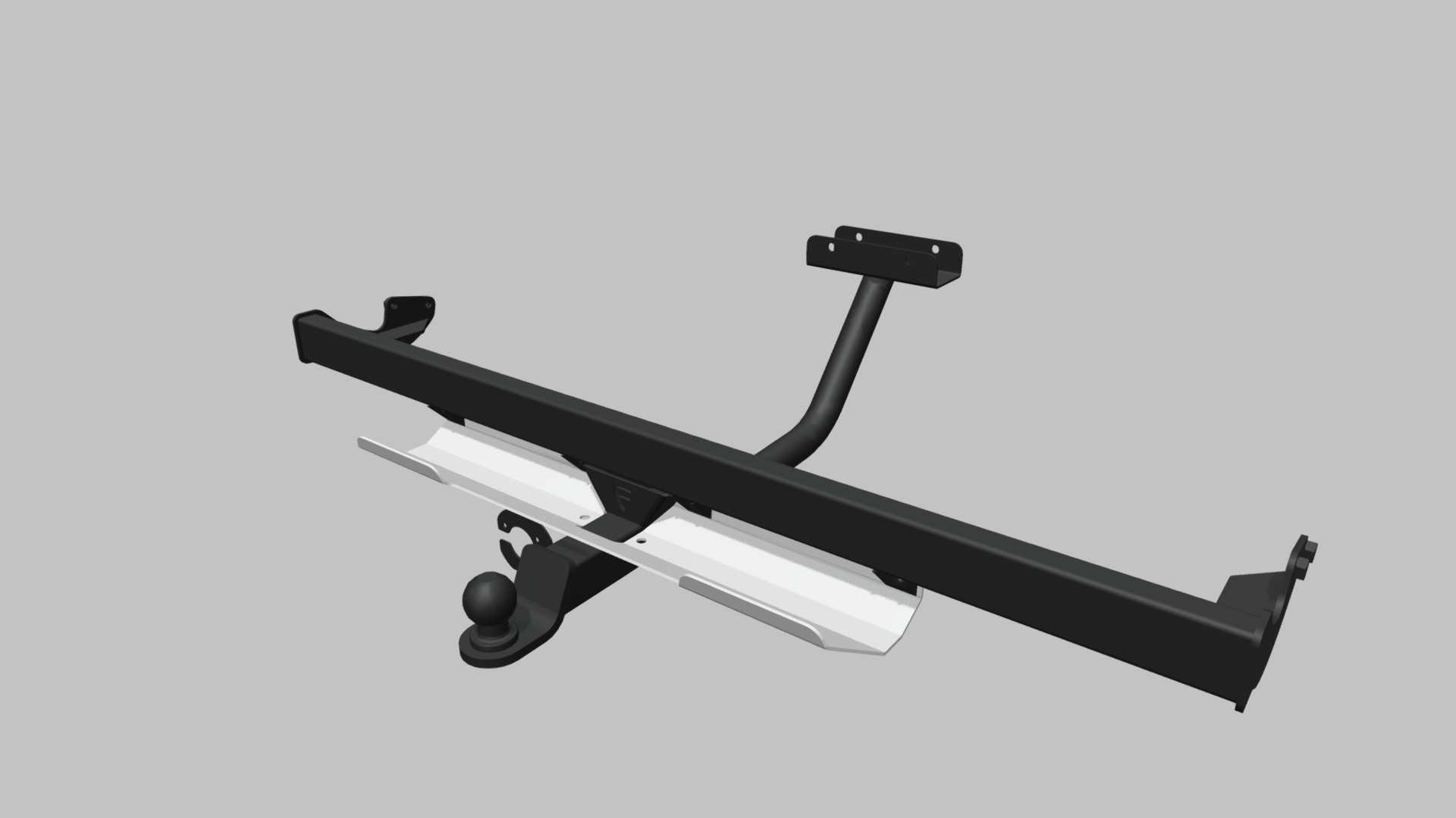 3D model Фаркоп Lada Urban - This is a 3D model of the Фаркоп Lada Urban. The 3D model is about a black and white drone.