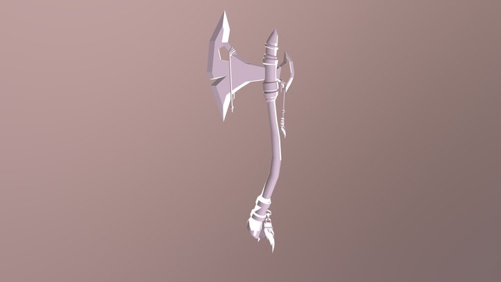Weapon 02 3D Model