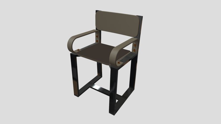 Chief Arm Chair Model 3D Model