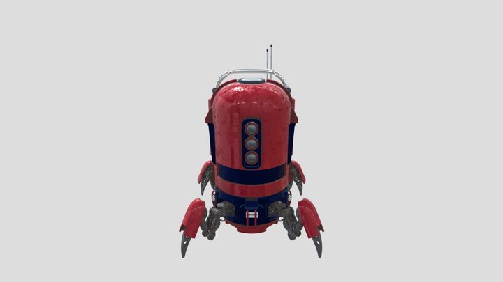Spider_Bot 3D Model