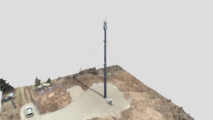 Eden Lake Tower 3D Model