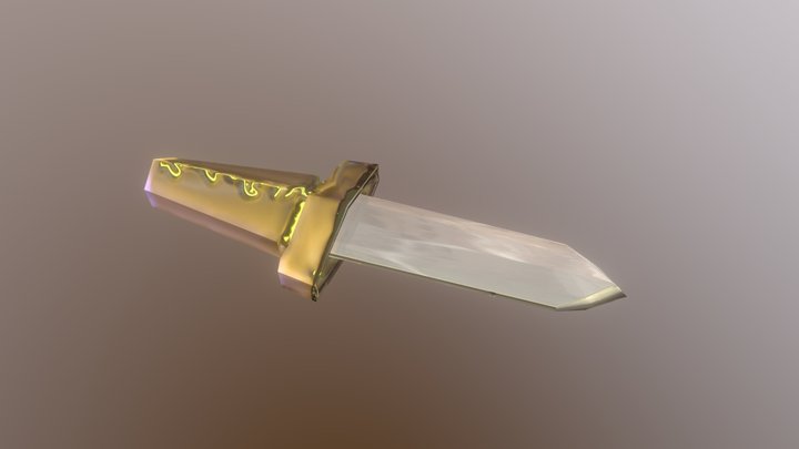 dagger low 3D Model
