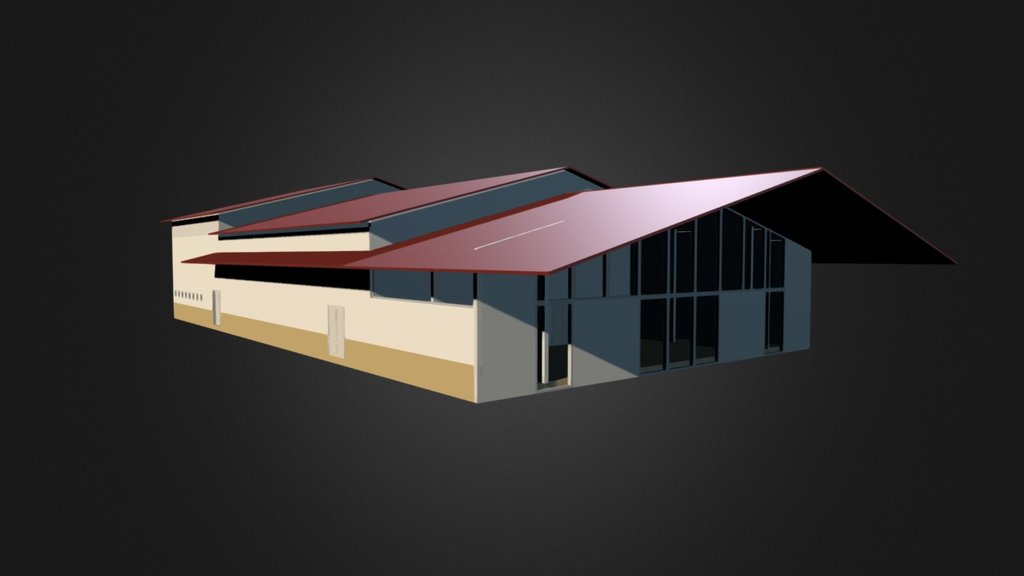 13- Conference Hall - 3D model by vdbpresentations [8f1ba08] - Sketchfab
