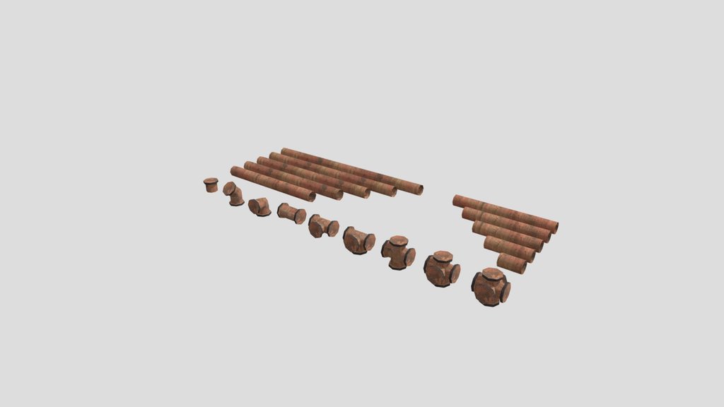 Industrial Pipe Construction Kit (PSX Style)