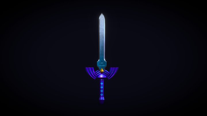Hylian Sword 3D Model