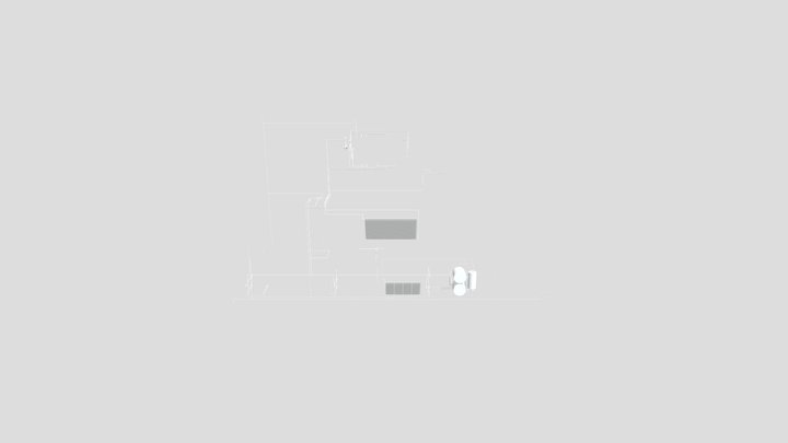 PROJETO HIDROSSANITÁRIO ÁGUA FRIA E QUENTE JULIO 3D Model