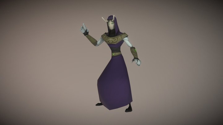 Necromancer 3D Model