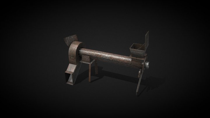 Whales Meat Mill 3D Model