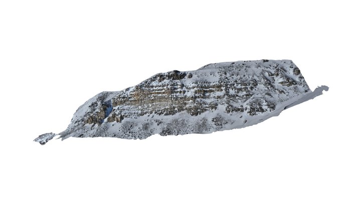 Hanaskogdalen outcrop 3D Model