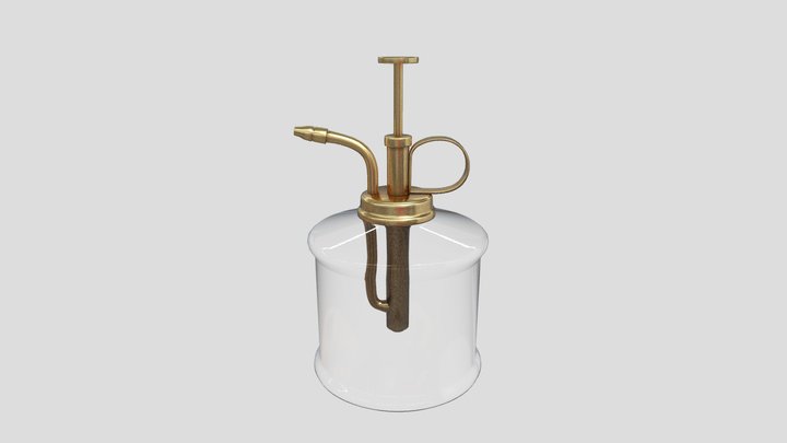 Spray Bottle 3D Model