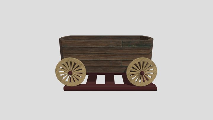single carrige 3D Model