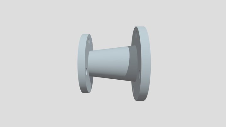 Reducer Coupling 3D Model