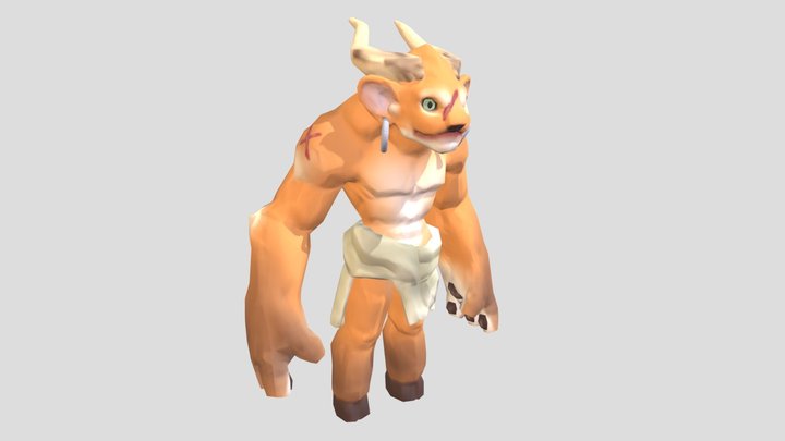 Mythical Creature 3D Model