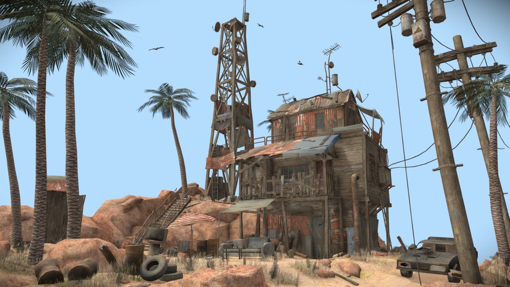DAE Diorama - Rustborn