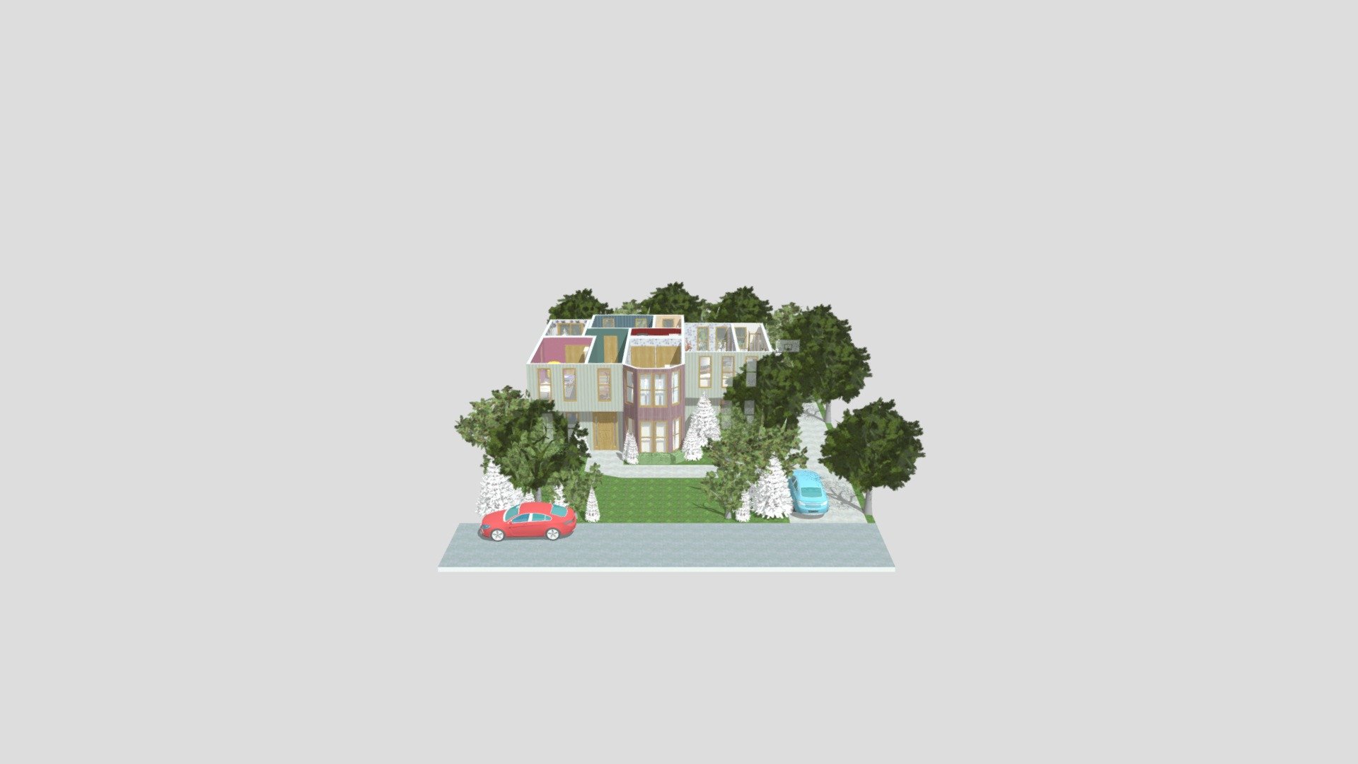 Crowded Family Home