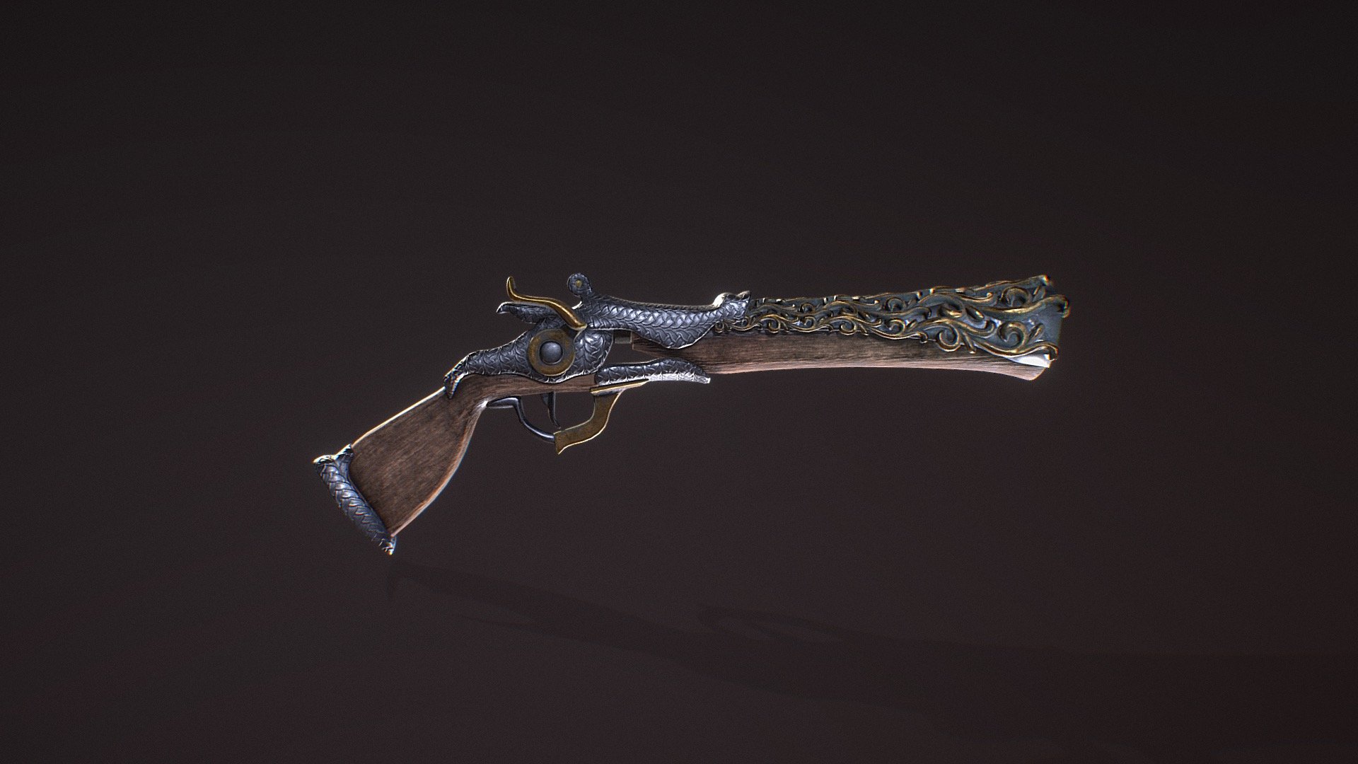 Blunderbuss - Download Free 3D model by Lokeig (@lokeig) [ee4e8bd]