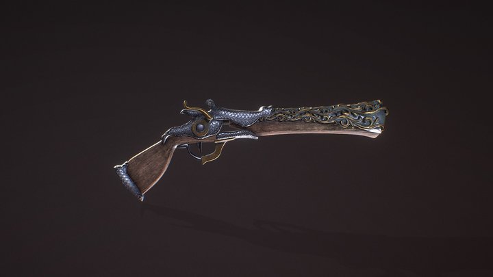 Blunderbuss 3D Model