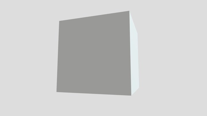 the cube 3D Model