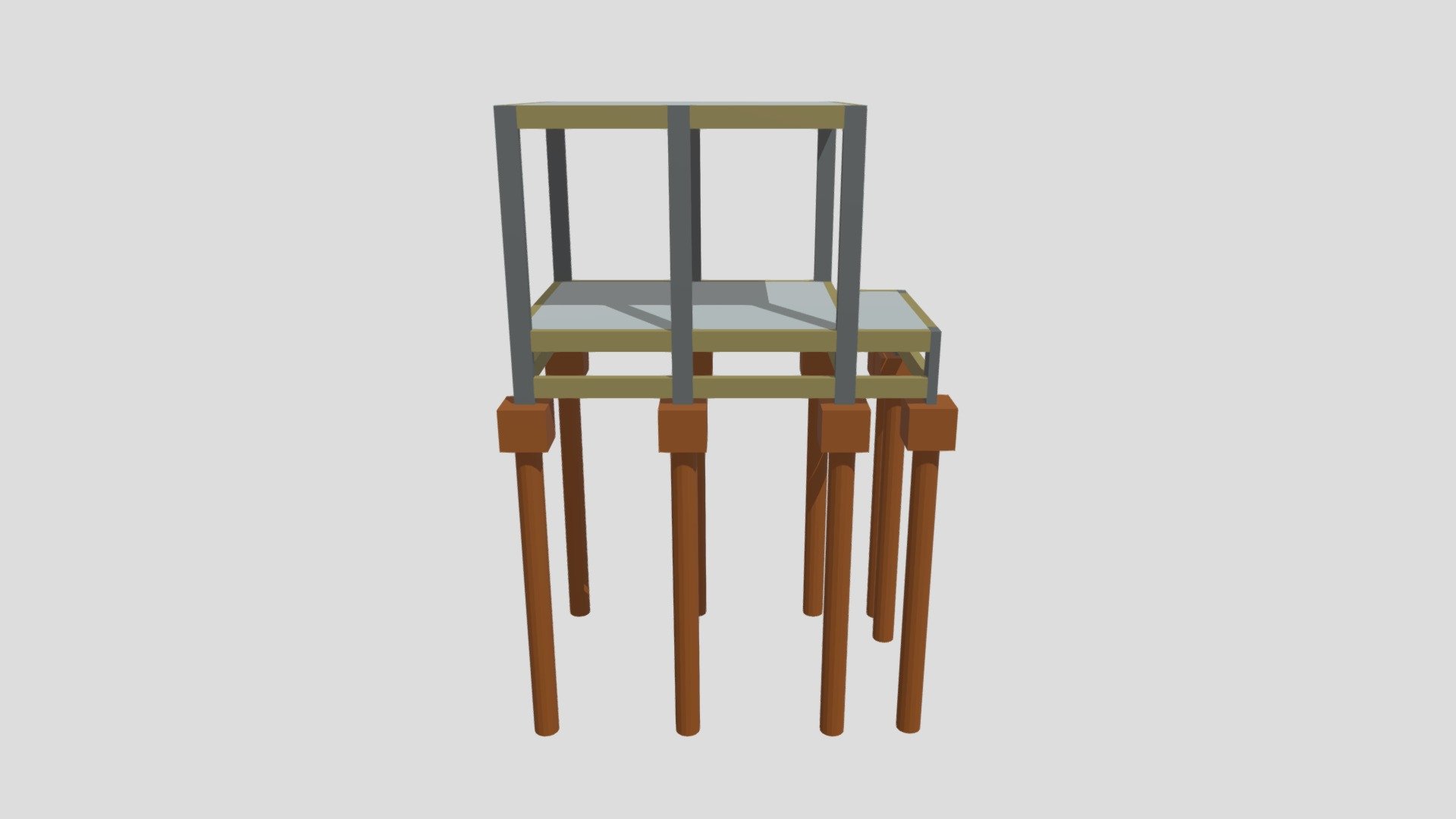 Malha 3D - Sala de Comando