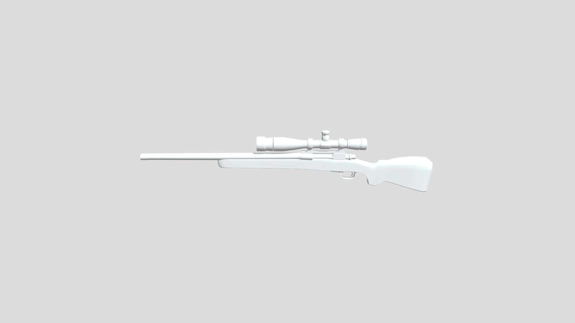 Sniper - 3D model by JustDarkfr [8f28b24] - Sketchfab