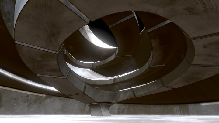 Presentation_ File_ White_ Room 3D Model