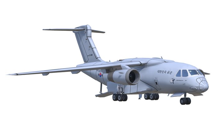 C-390 Millennium Republic Of Korea Air Force 3D Model