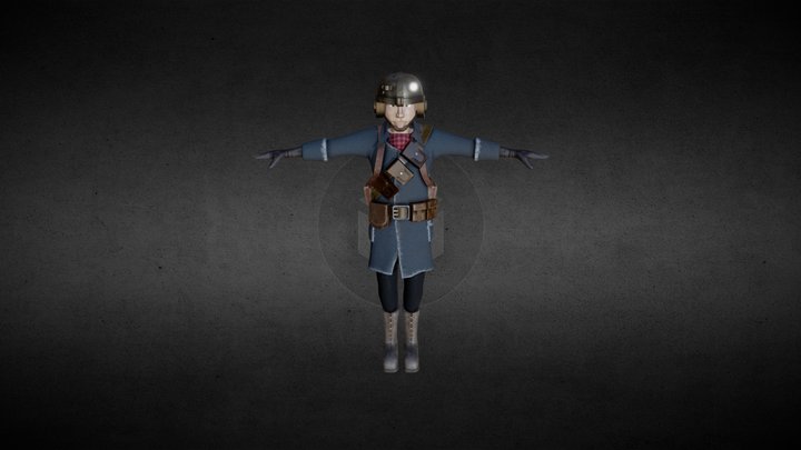 Fallout Scout 3D Model