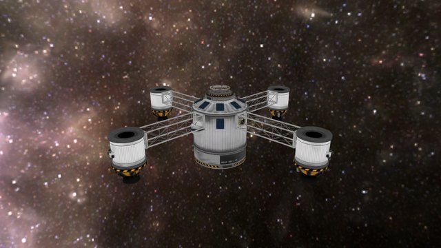 Skycrane 3D Model