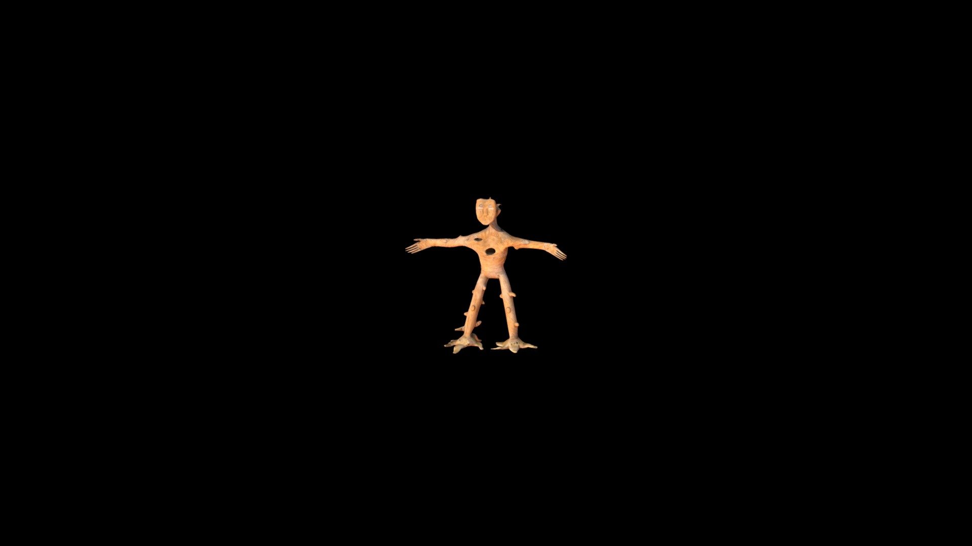 Stylized Ent KNB217 Character Model