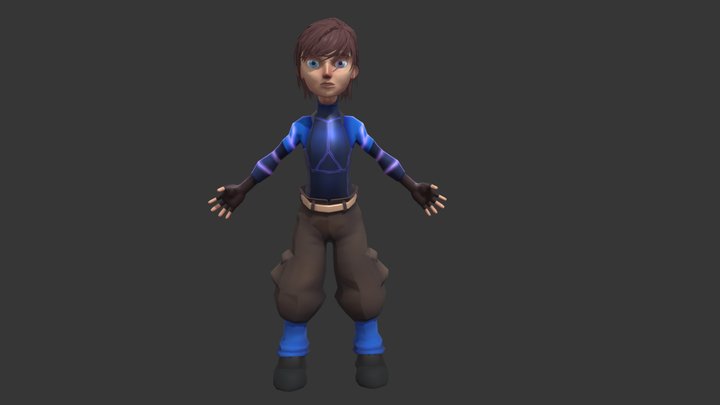 Character V1 3D Model