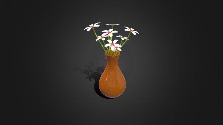 Flower Vase 3D Model
