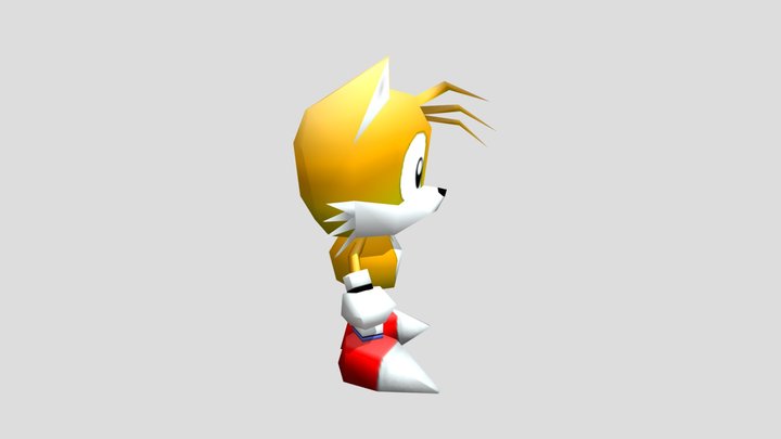 srb2-tails 3D Model