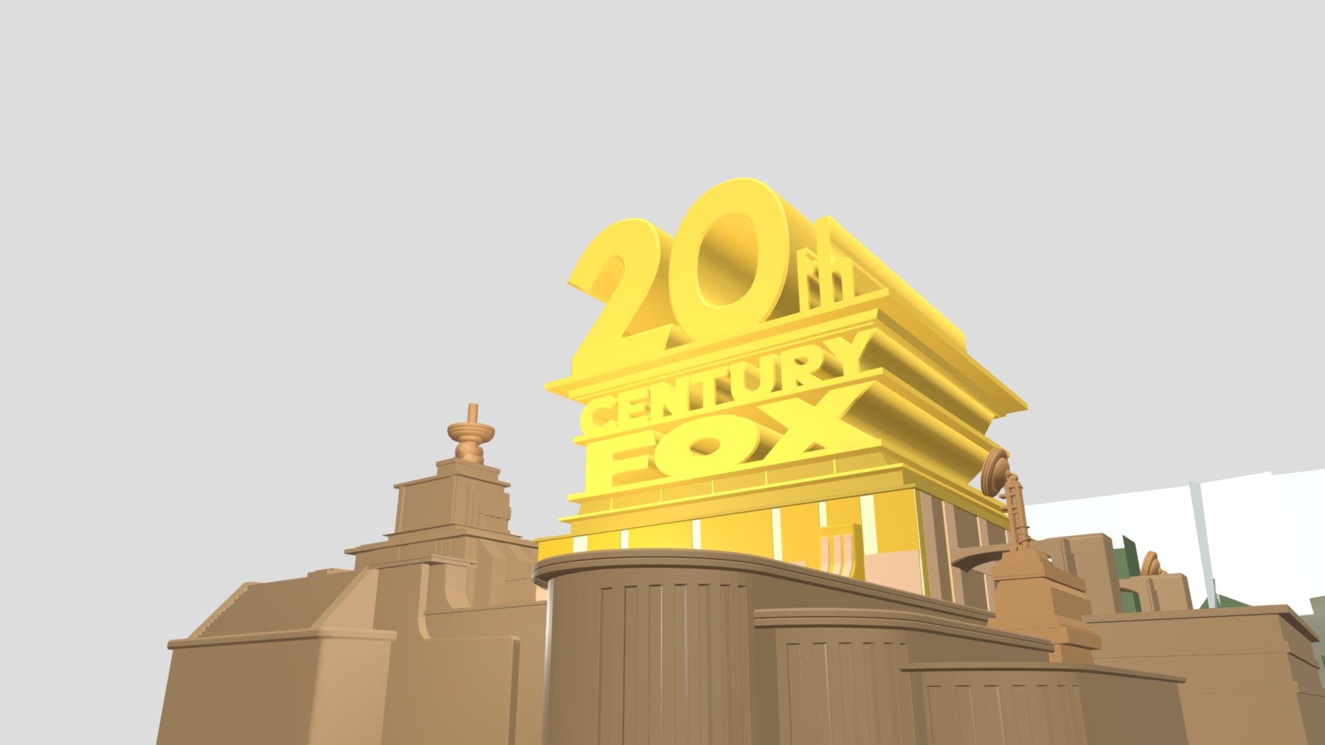 All 20th Century Fox Parodies - A 3D model collection by Lighting Studios  (@210140) - Sketchfab