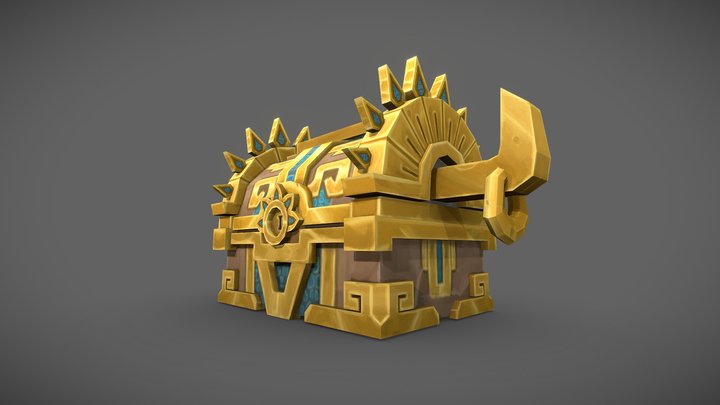 DAE - WarChest 3D Model
