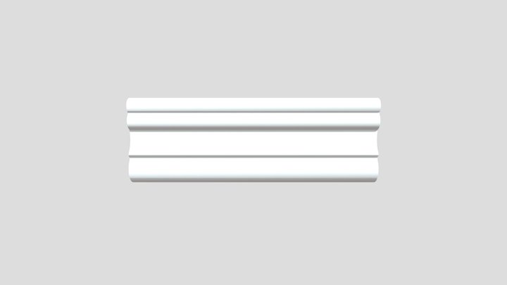 Молдинг Grand Decor HCR 523 3D Model