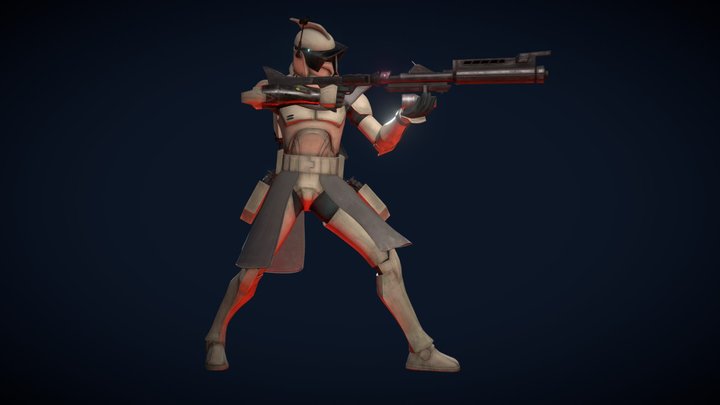 Clone Trooper 3D Model