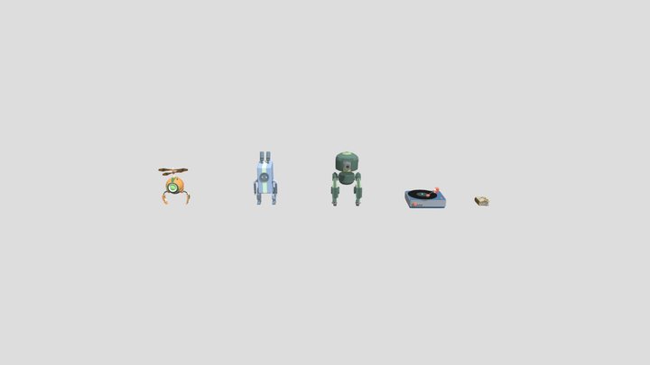 XYZ_HW_flatcolor 3D Model