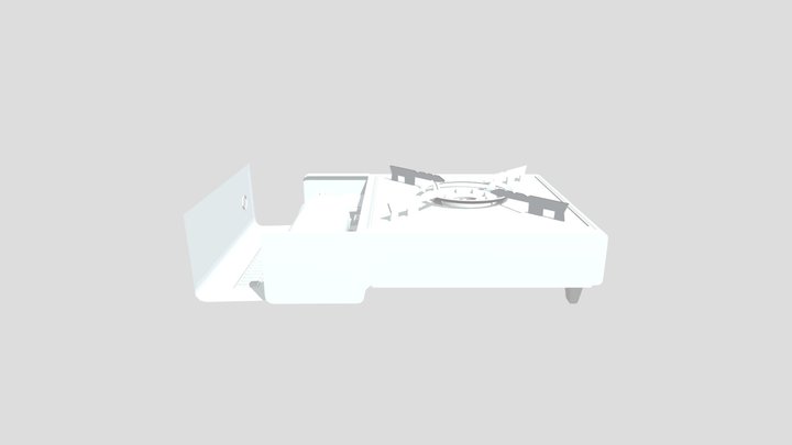 Portable gas stove – Gratis 3D-model STL