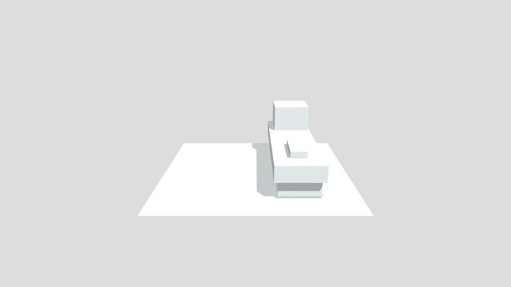 Hamar Library 3D Model