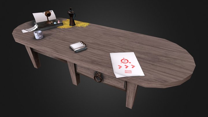 table 3D Model