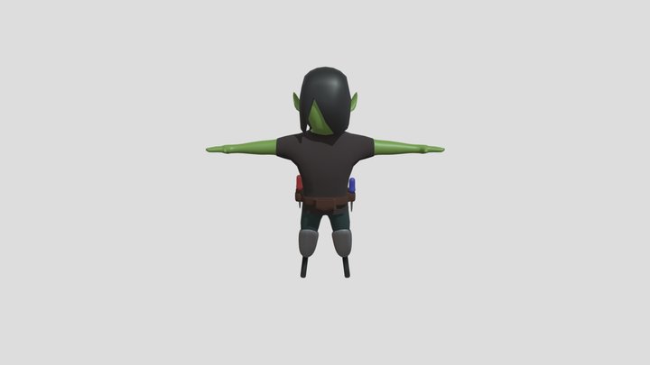 Emo 3D Model