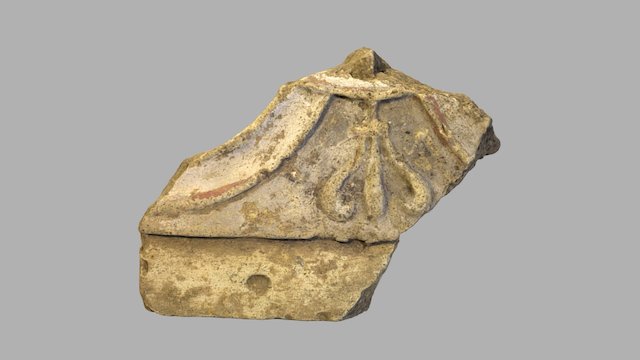Sant'Omobono openwork cresting fragment, pATC_29 3D Model