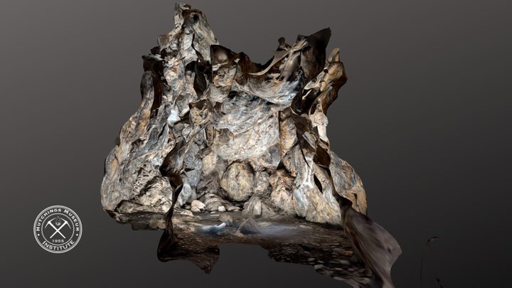 Indian Cave Lidar Scan 3D Model